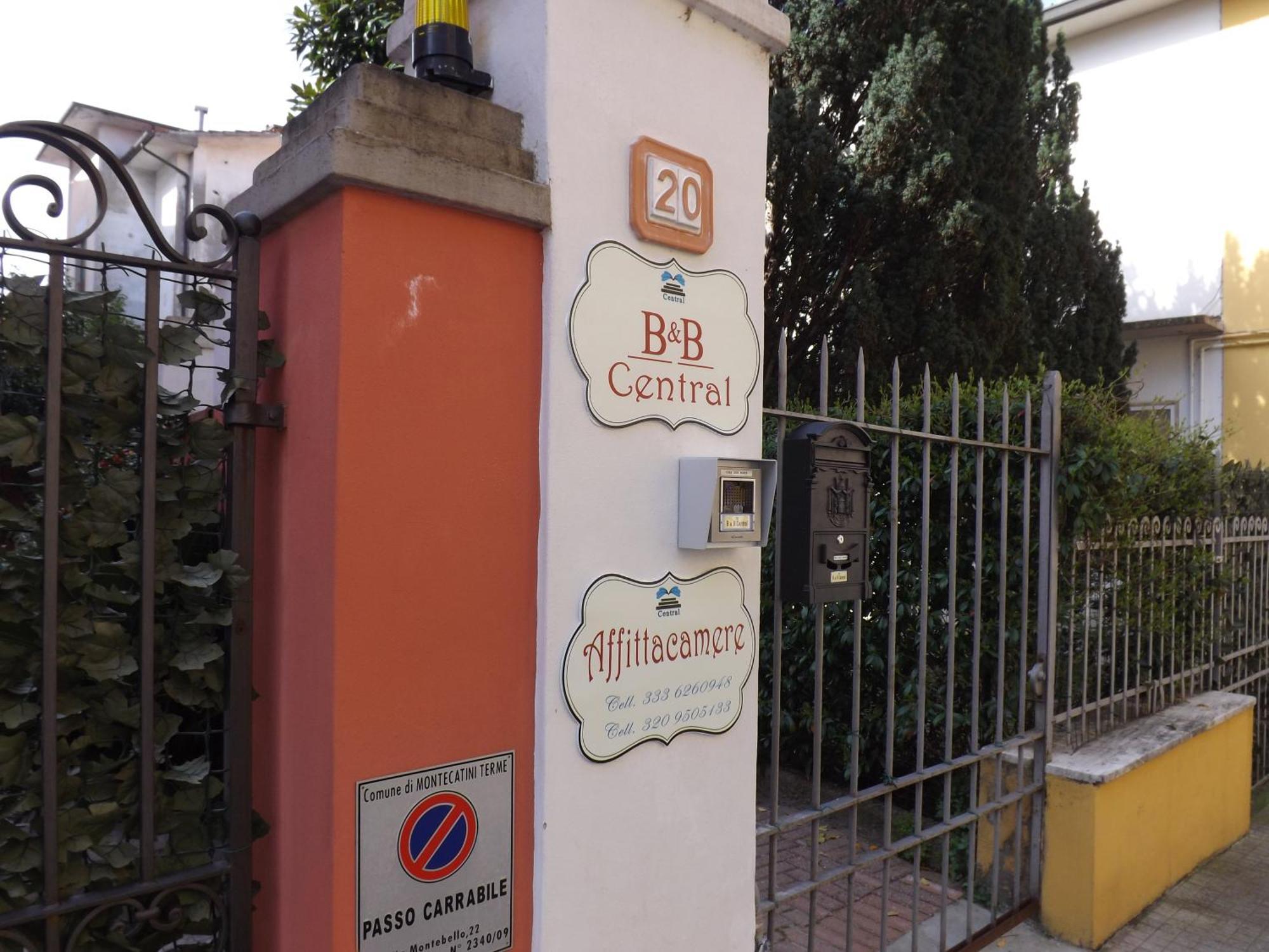 B&B Central Toma Montecatini Terme Eksteriør bilde